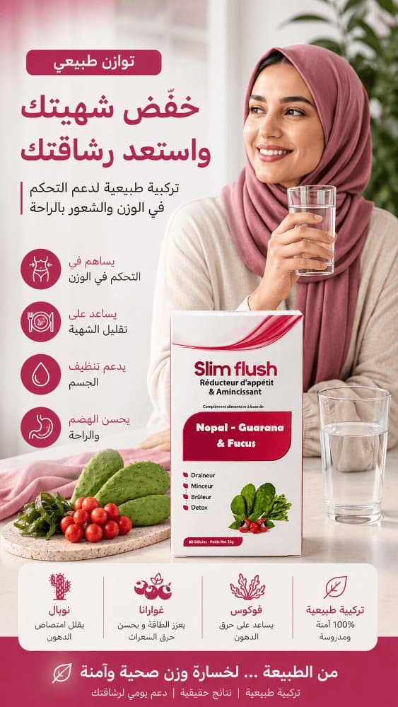 Slim Flush NutriLab — Coupe-faim & Minceur, 60 gélules