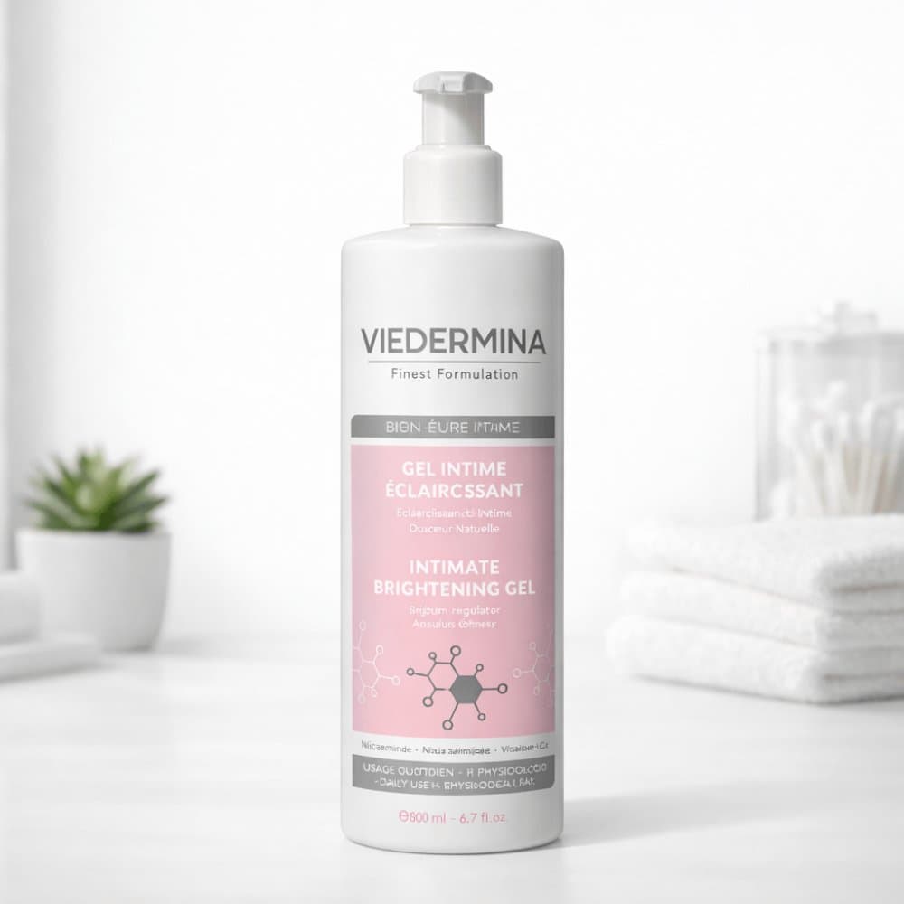 Gel Intime Éclaircissant Viedermina — Zones sensibles, 200 ml