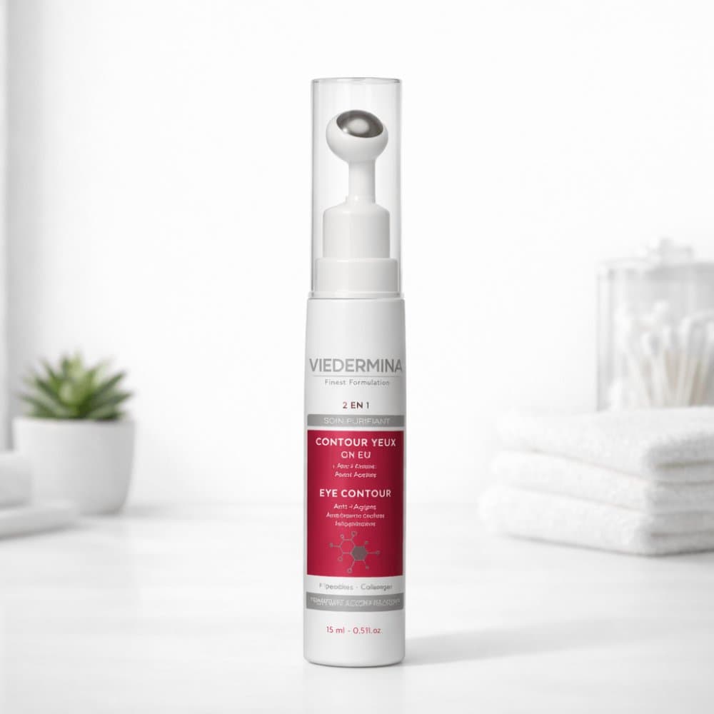 Contour des Yeux 3 en 1 Viedermina — Rides, Cernes & Poches, 15 ml