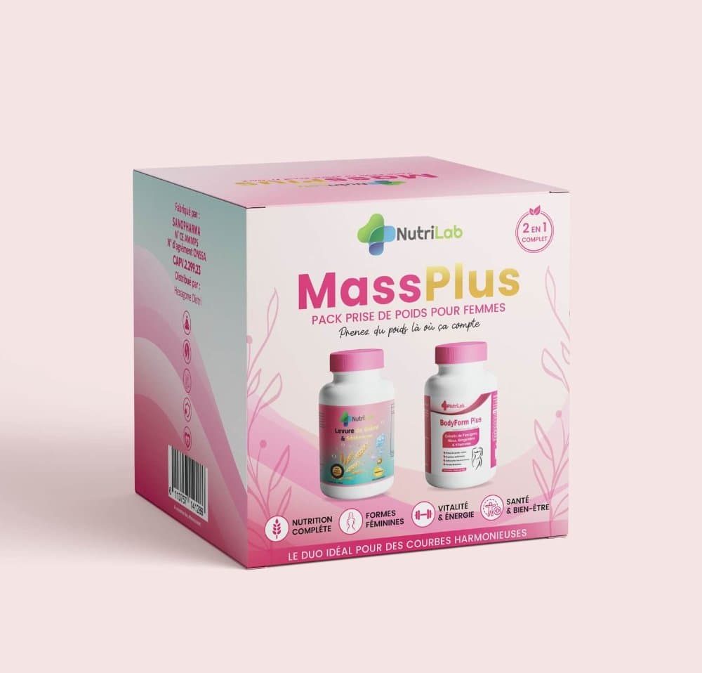 Mass Plus — Prise de poids harmonieuse (BodyForm Plus + Levure de bière)
